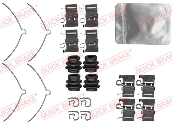 Accessory Kit, disc brake pad